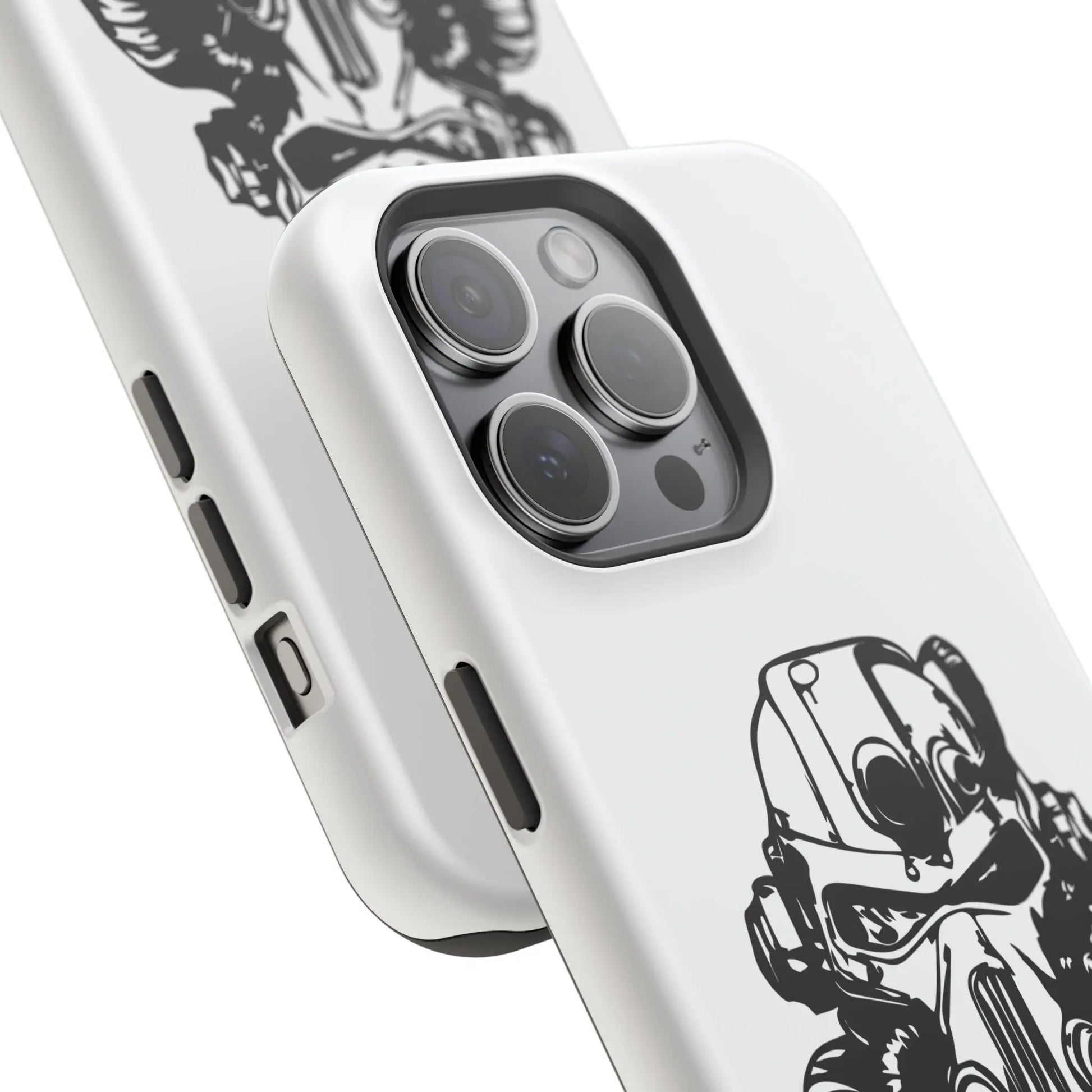 iPhone Tough Mag Case - Wasteland Warrior Design Printify