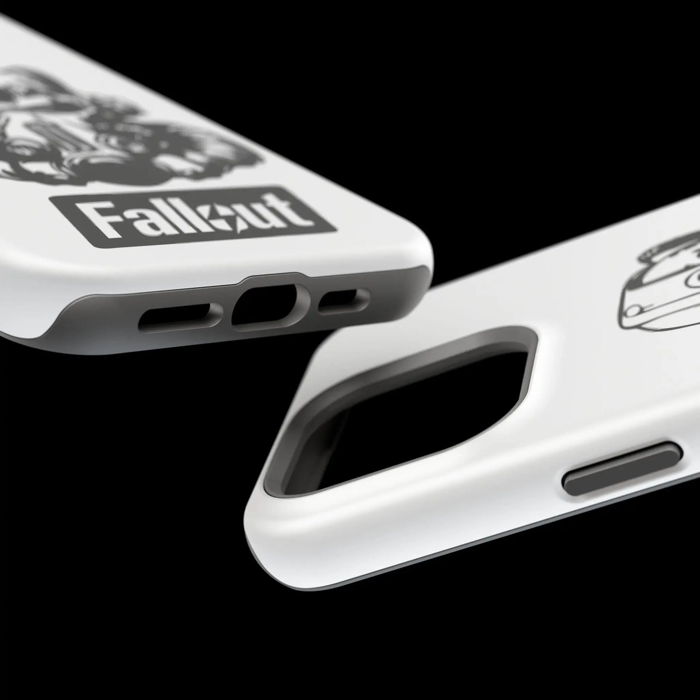 iPhone Tough Mag Case - Wasteland Warrior Design Printify