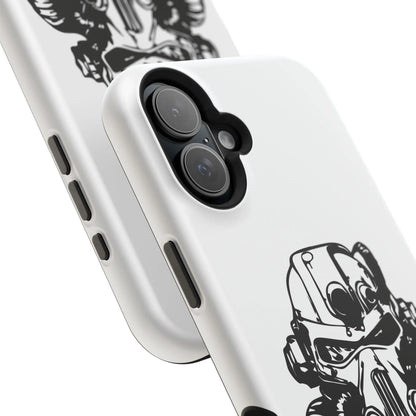 iPhone Tough Mag Case - Wasteland Warrior Design Printify