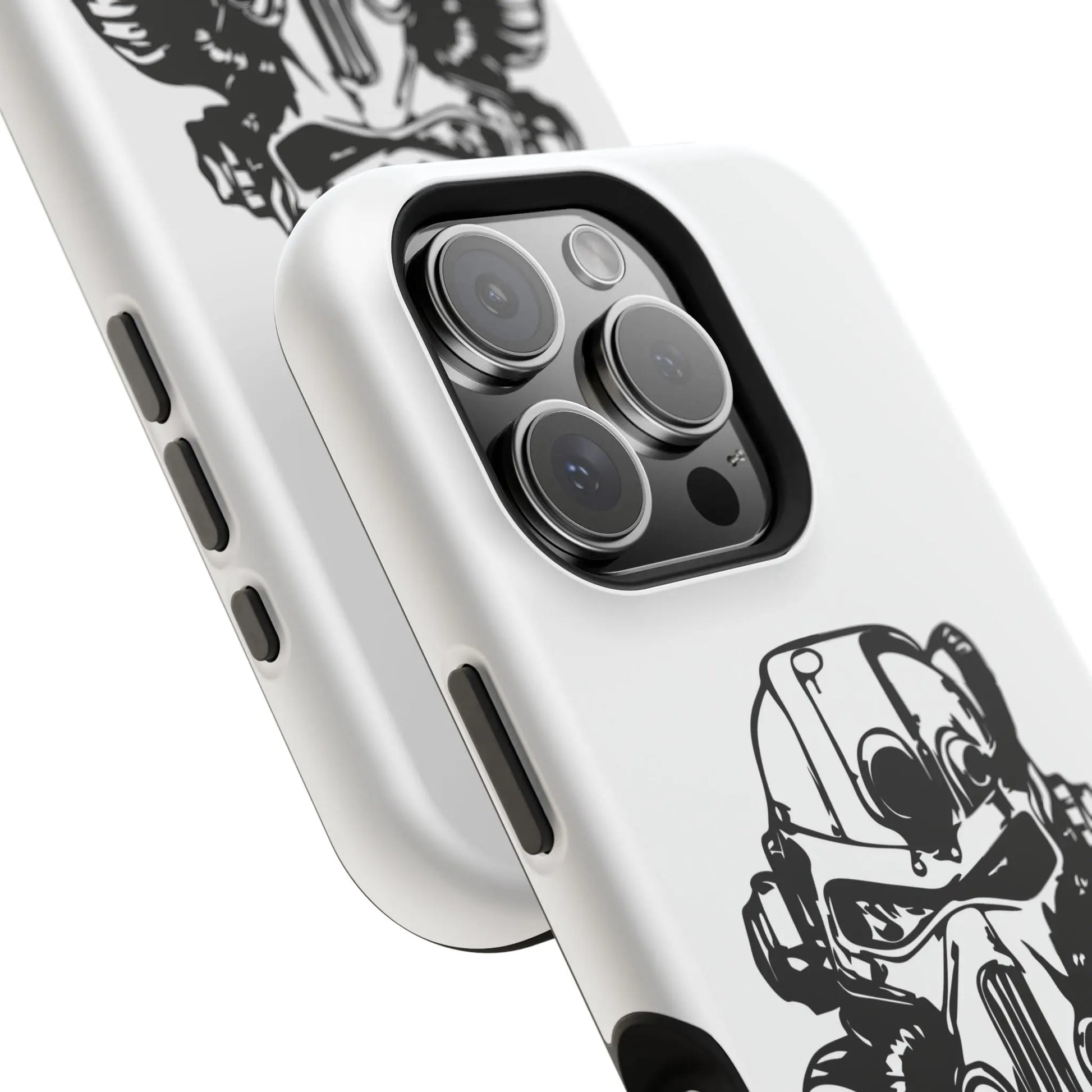 iPhone Tough Mag Case - Wasteland Warrior Design Printify