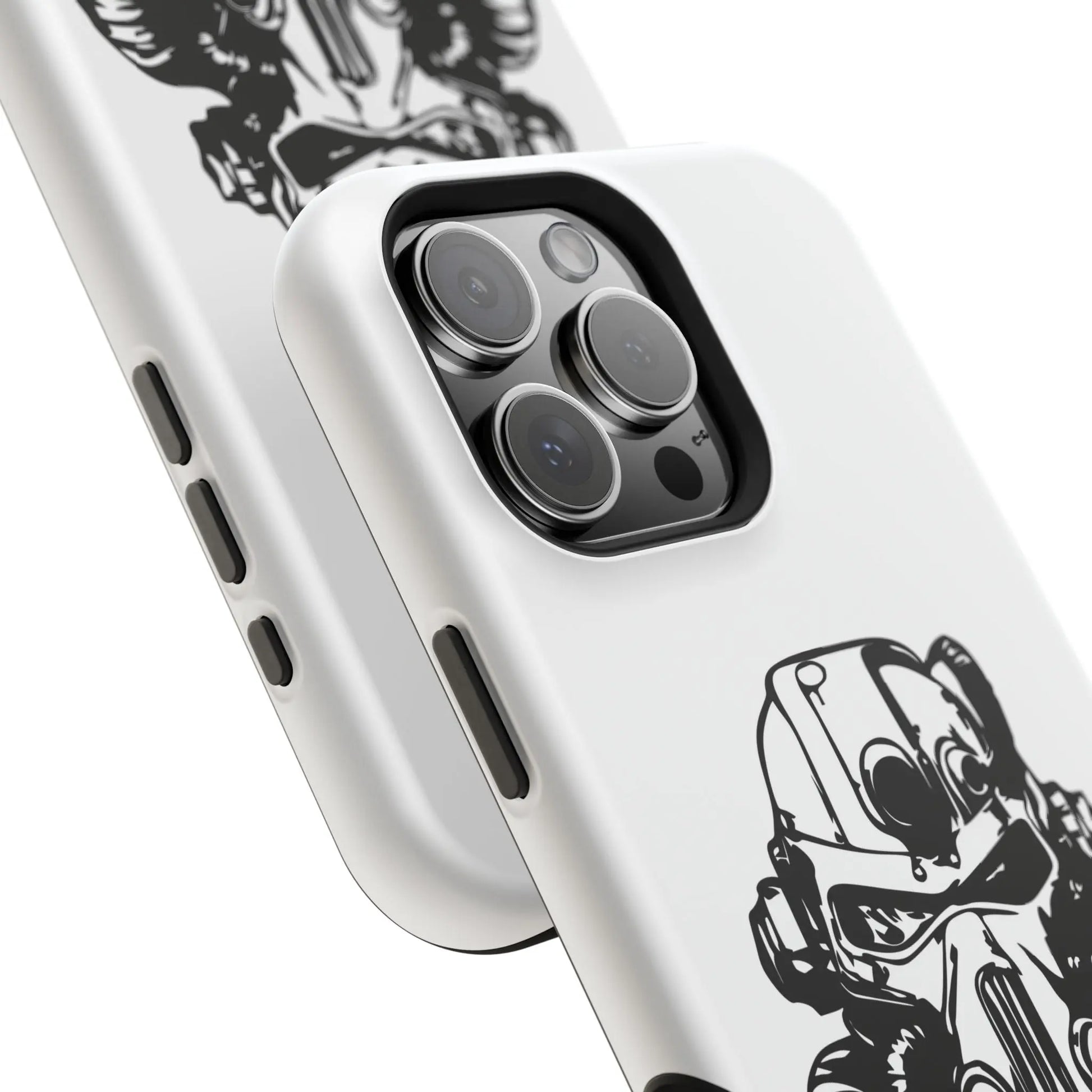 iPhone Tough Mag Case - Wasteland Warrior Design Printify